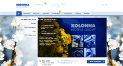 Desktop Screenshot of hotelkolonna.com